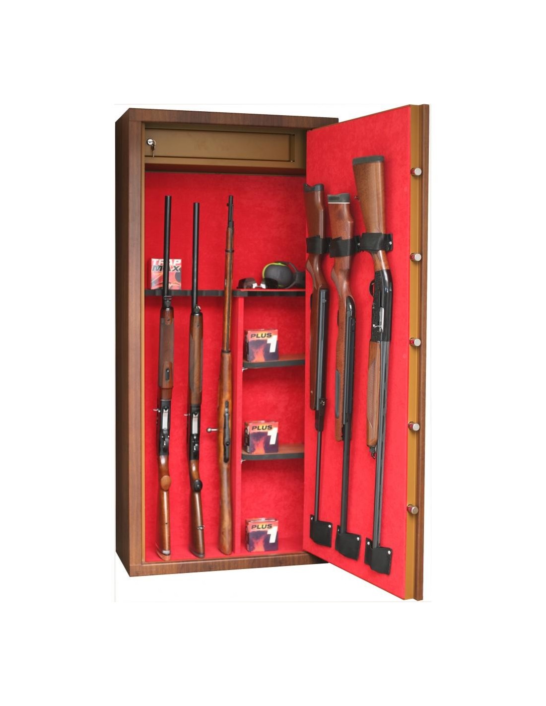 Armoire À Fusils Infac Sentinel Couleur Bois L14 11 Armes