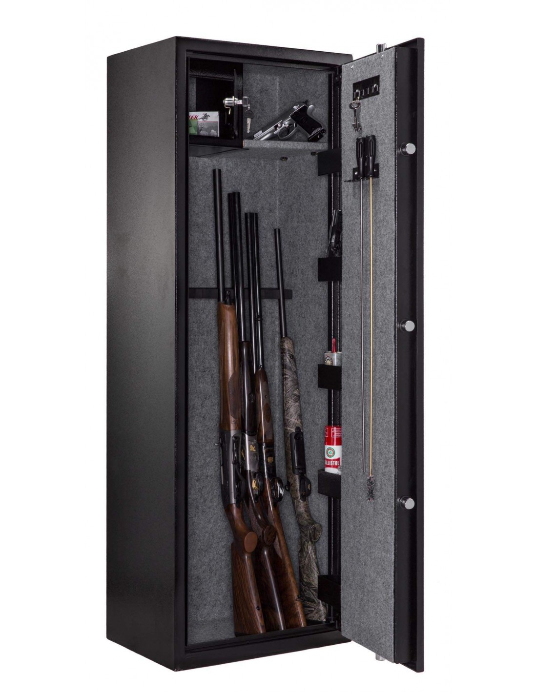 Armoire À Fusils Premium 10 Armes À Clef Buffalo River
