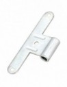 : Modèle:LAME FEMELLE INOX PAUMELLE UNIVERSELLE BOIS 130X43 : Modèle:LAME FEMELLE INOX PAUMELLE UNIVERSELLE BOIS 130X43