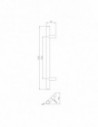 Heracles Poignée Tubulaire Inox - Série 5040 : Modèle:POIGNEE TIRAGE DEP 5040 32X600MM