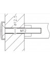  : Modèle:KIT MONTAGE SIMPLE FIXATION TRAVERSANTE M12