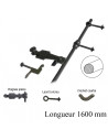  : Modèle:ESPAGNOLETTE HNS P/PLEINE L/ECROU C/RD H1600