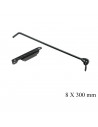 : Modèle:CROCHET A CREMAILLERE 8X300 CATAPH NOIR : Modèle:CROCHET A CREMAILLERE 8X300 CATAPH NOIR
