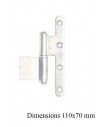 : Modèle:PAUMELLE MIXTE 110X70 ZHQ BOUT ROND GAUCHE : Modèle:PAUMELLE MIXTE 110X70 ZHQ BOUT ROND GAUCHE