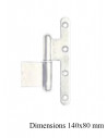 : Modèle:PAUMELLE MIXTE 140X80 ZHQ BOUT ROND GAUCHE : Modèle:PAUMELLE MIXTE 140X80 ZHQ BOUT ROND GAUCHE