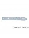: Modèle:PORTE-CADENAS 70X100 + PITON : Modèle:PORTE-CADENAS 70X100 + PITON
