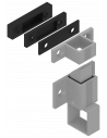 : Modèle:LOQUETEAU A/GACHE+CALES LAQ GRIS ALU RAL9006 : Modèle:LOQUETEAU A/GACHE+CALES LAQ GRIS ALU RAL9006