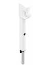  : Modèle:VERROU APPLIQ DANAOS BOCLE S/CLE 281MM BLANC