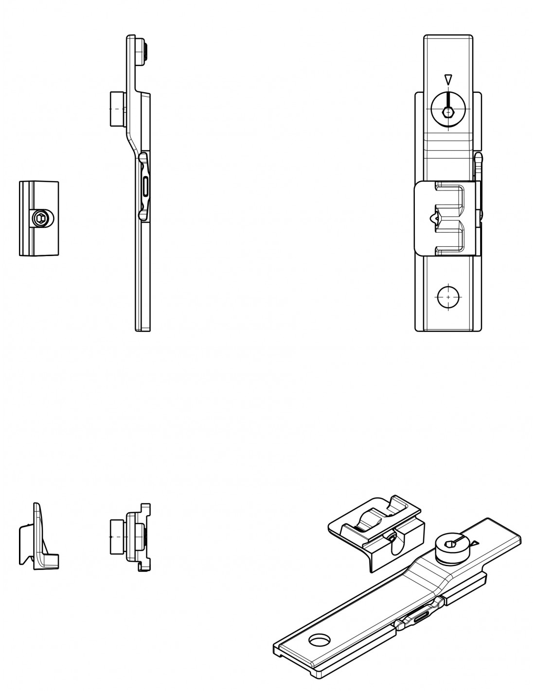 Fapim Accessoires Pour Fenêtres À 1 Ou 2 Vantaux