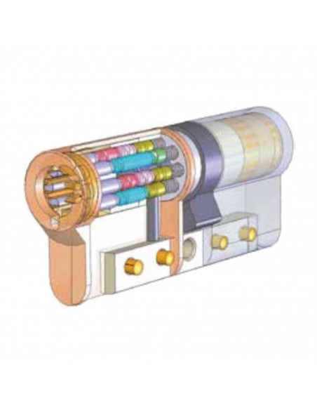 Cylindre Double Entrée Pollux 5 Ailettes