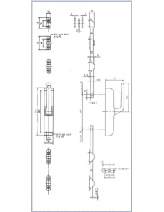 Crémone Pompier À Poignée Heracles Rotative Argent 2