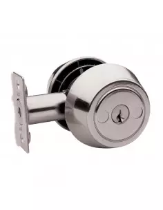 Verrou Tubulaire Heracles Chromé mat