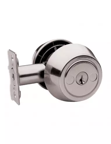 Verrou Tubulaire Heracles Chromé mat