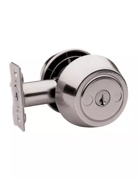 Verrou Tubulaire Heracles Chromé mat