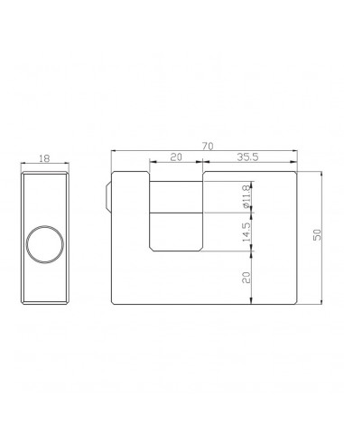 Cadenas Rectangulaire Heracles Blocus