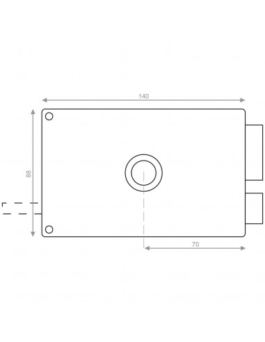 Serrure Monopoint En Applique Heracles Mx4500 Sr