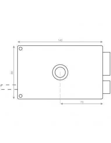 Serrure Monopoint En Applique Heracles Mx4500 Sr