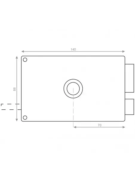 Serrure Monopoint En Applique Heracles Mx4500 Sr