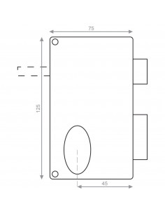 Serrure Monopoint En Applique Vertical Heracles À Gorges 2