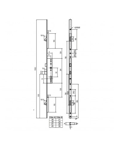 Serrure 3 Points Heracles Tf 700