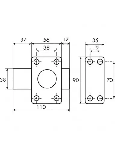 Verrou Double Entrée Heracles City