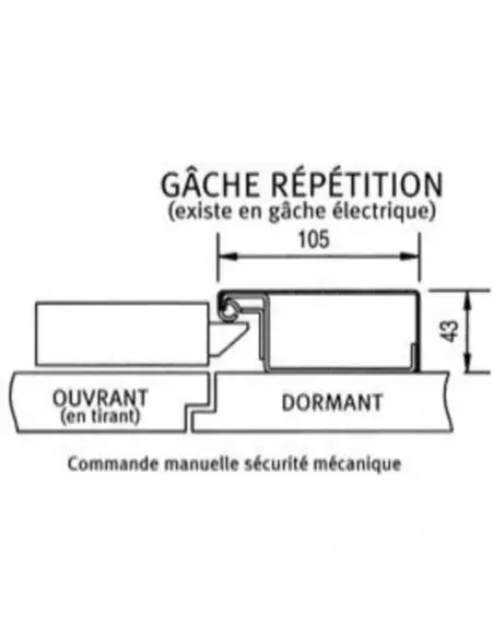 Gâche À Répétition Heracles Sesame 1