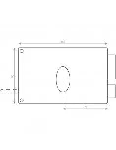 Monopoint En Applique Horizontal Heracles À Gorges 2