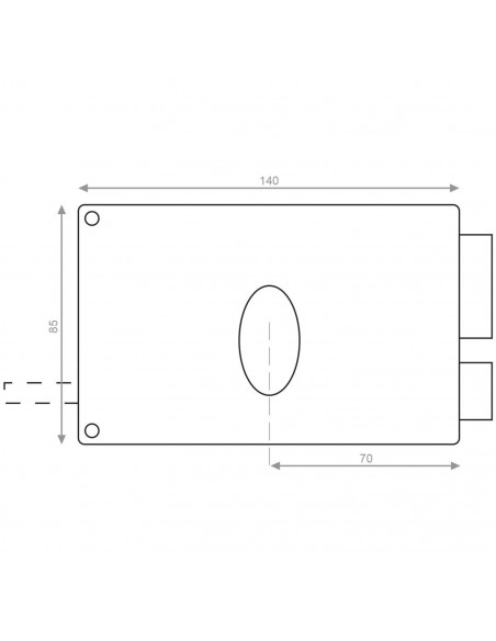 Monopoint En Applique Horizontal Heracles À Gorges