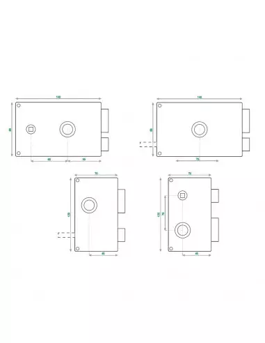 Serrure 3 Points En Applique Mx4500 Heracles Y8