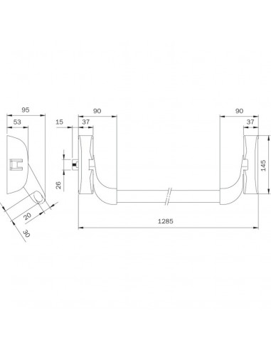 Serrure Anti Panique Iseo Barre Idea