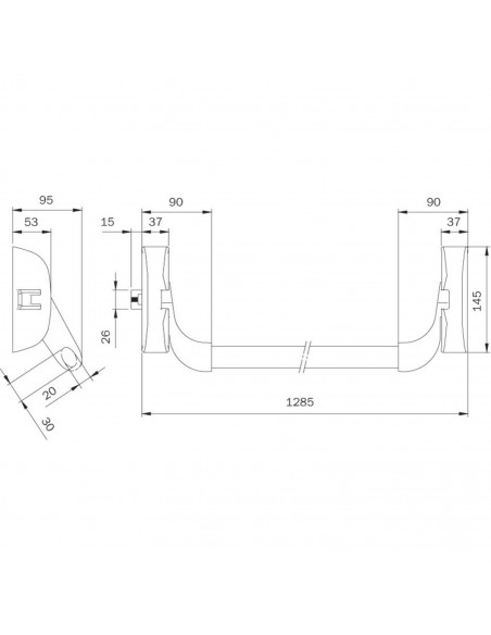Serrure Anti Panique Iseo Barre Idea