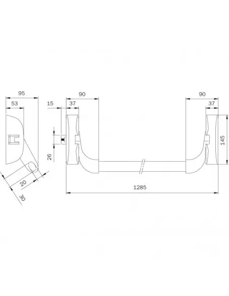 Serrure Anti Panique Iseo Barre Idea