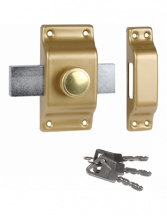 Verrou A Bouton Super-Surete Bricard A Bille