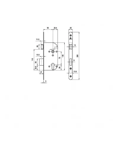 Monopoint À Larder Heracles Axe À 50 Mm Nf...