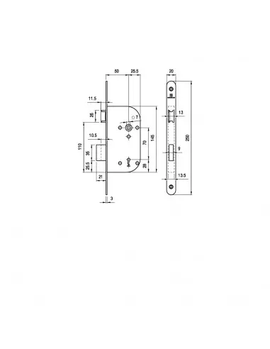 Monopoint À Larder Heracles Axe À 50 Mm Nf...