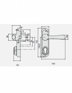 Module Extérieur Bricard Pour Securistyle Et Touchbar 900 2