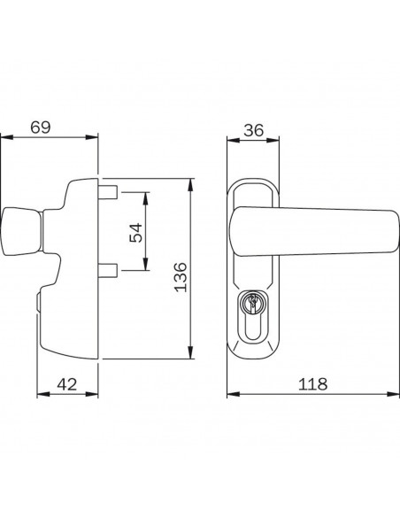 Module Extérieur Et Accessoires Iseo Pour Antipanique Idea