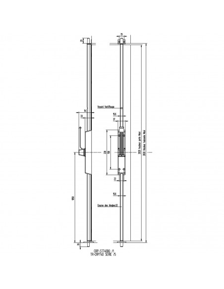 Crémone Pompier Vachette