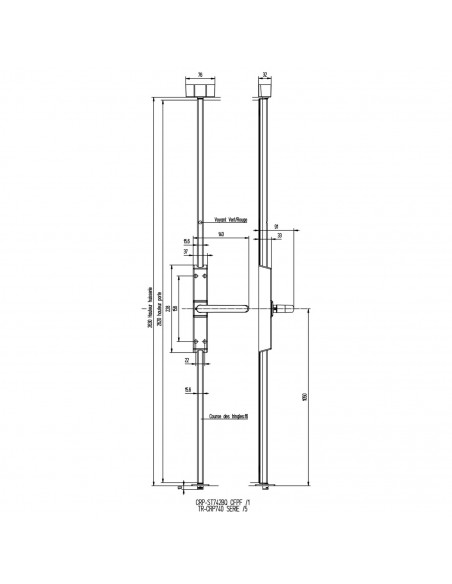 Crémone Pompier Vachette