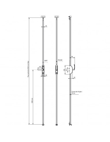 Crémone Pompier Vachette Veolis