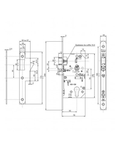 Monopoint À Larder Vachette D'urgence D457
