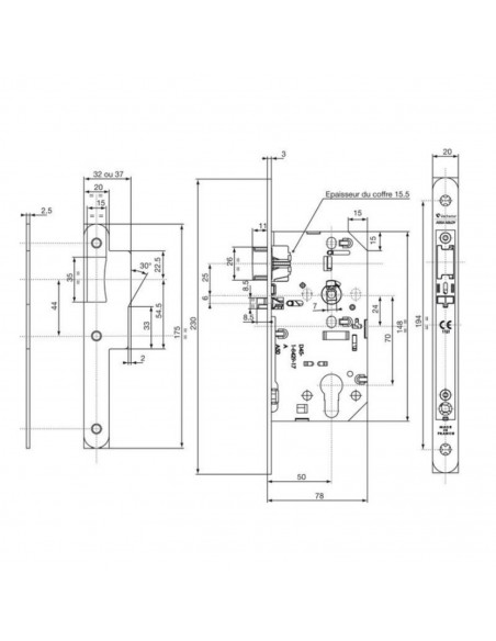 Monopoint À Larder Vachette D'urgence D457