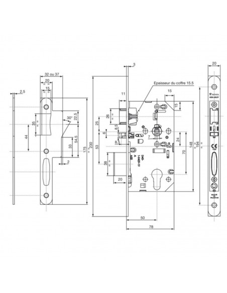 Monopoint À Larder Vachette D'urgence D459