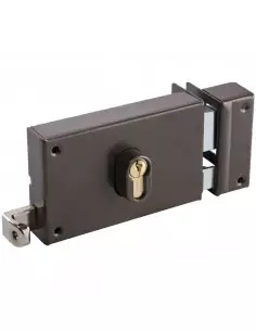 Monopoint En Applique Vachette Pour Cylindre Européen 2