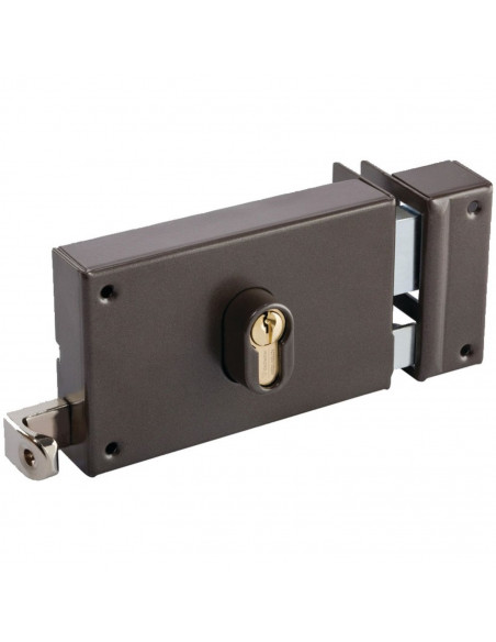 Monopoint En Applique Vachette Pour Cylindre Européen