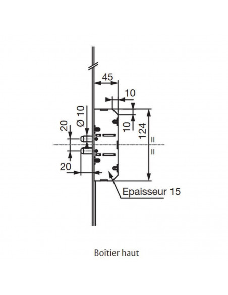Serrure 5 Points À Larder Vachette Trilock