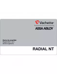 Verrou A Bouton Vachette Radial Nt 2