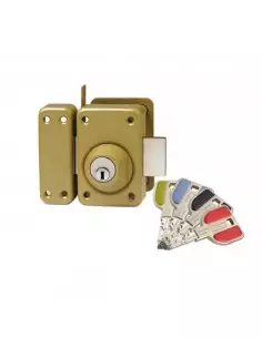 Verrou Double Entrée Vachette Radial Nt