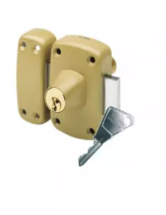 Verrou Double Entrée Vachette Cyclop