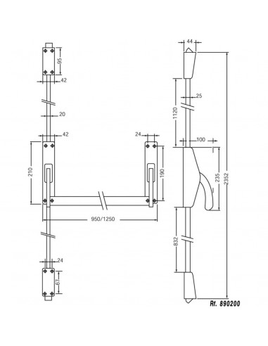 Antipanique Jpm Cross-Bar 89